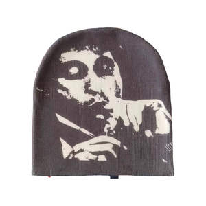 Gorro de Invierno de Punto de Alta Calidad con Diseño Personalizado y Logotipo Jacquard Completo - Product Image 2