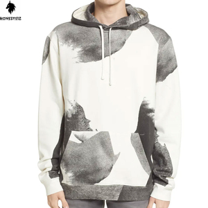 เสื้อฮู้ดแบบสวมหัวของผู้ชายเสื้อ100% ผ้าฝ้ายโพลีเอสเตอร์ผ้าเทอร์รี่คุณภาพสูงลำลองน้ำหนักเบาแบบกำหนดเอง - Product Image 2