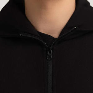 เสื้อฮู้ดมีซิปสำหรับผู้ชายสามารถปรับแต่งได้ทุกขนาดและสี - Product Image 5