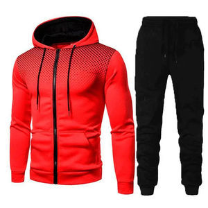 Ensemble de survêtement d'hiver de haute qualité, personnalisé, 100% coton, 2 pièces, respirant, écologique, lourd - Product Image 1