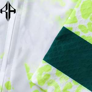 Services OEM/ODM Maillot de cyclisme à fermeture éclair complète pour hommes, avec sublimation de 100% polyester, logo personnalisé de haute qualité pour hommes - Product Image 6