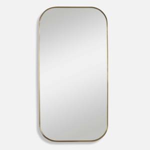 Miroir mural rectangulaire en métal doré de luxe ménage hôtel appartement salon chambre couloir décoration murale dressing miroir - Product Image 6