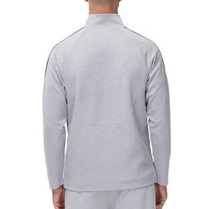 BANA FIGHT WEAR - Conjunto Deportivo Informal de Verano para Hombre, Manga Larga, Cierre de Cremallera, Talla XXL, Diseño de Color Liso, 100% Algodón, Secado Rápido - Product Image 2