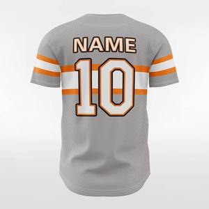 Camiseta de Béisbol Estampada de Venta Caliente, Diseño Personalizado, Media Manga, Dos Botones, Anti-UV, Absorbe la Humedad, Servicio Multi-OEM - Product Image 2