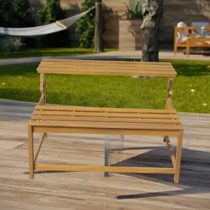 Bench Outdoor Furniture Wooden Bench Modern Style Factory Price Dining Patio Benches Furniture Vietnam Manufacturer