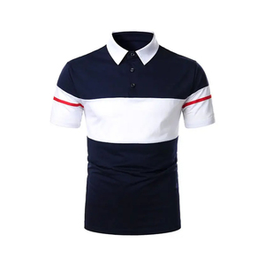 Camisas Polo para Hombre al por Mayor, Transpirables, de Poliéster y Algodón, Tejido de Punto, Personalizables, Corte Regular, Secado Rápido, a la Moda - Product Image 1
