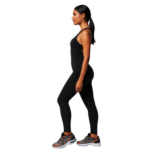 Body de Yoga Cruzado para Mujer, Absorbe la Humedad, Protección UPF, Elástico en Cuatro Direcciones, Sin Rebote, Soporte, OEM, ODM - Product Image 4