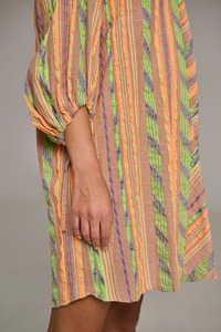 Nouvelle collection d'été Robe courte élégante et élégante avec poches pour femmes, parfaite pour les occasions décontractées et formelles - Product Image 4