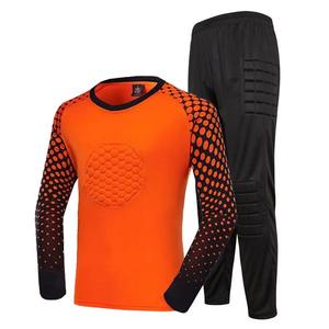 Conjunto de entrenamiento de fútbol de portero, pantalones cortos de sublimación, conjunto de Jersey, ropa deportiva de manga larga para niños y adultos, logotipo personalizado - Product Image 6