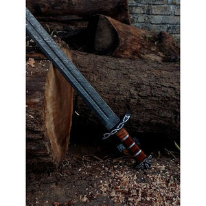 Épée viking en acier damas forgé à la main - Product Image 3