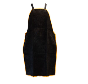 Babero de cuero de soldadura resistente al calor resistente al fuego delantal lavable ignífugo para soldadores - Product Image 6