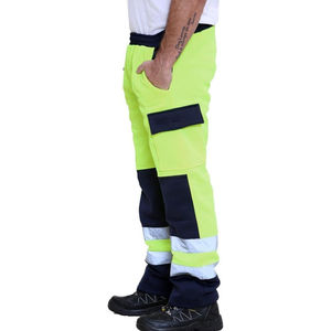 Vente en gros Vêtements de travail réfléchissants haute visibilité Pantalon de sécurité Logo personnalisé Pantalons de sécurité d'hiver Pantalons pour hommes de construction - Product Image 6
