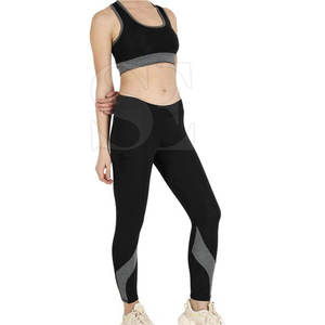 Ensemble de yoga d'exercice pour femmes, tenues de gymnastique, vêtements de fitness, ensemble deux pièces de yoga pour femmes, nouveauté Offre Spéciale - Product Image 4