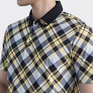 Aristino Golf Polo para hombre 76% Nylon 24% Spandex Venta al por mayor Producto de venta en caliente - Product Image 6