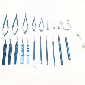 21-Pieces Titanium Incision Cataract Kit Manual <b>Dental</b> <b>Surgical</b> <b>Instrument</b> Set Stainless Steel CE Certified ISO13485 SurgiRight - Product Image 3