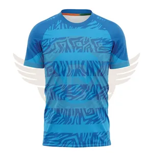 Camiseta de Fútbol de Primera Calidad de Secado Rápido Golden Weather, Uniforme de Equipo, 100% Poliéster, Anti-UV, Transpirable, de Secado Rápido - Product Image 1