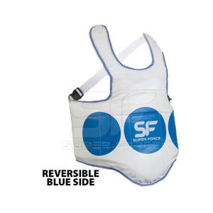 Protector de pecho de alta calidad para Taekwondo, Karate, MMA, boxeo y entrenamiento de artes marciales, protector de pecho de cuero PU - Product Image 2