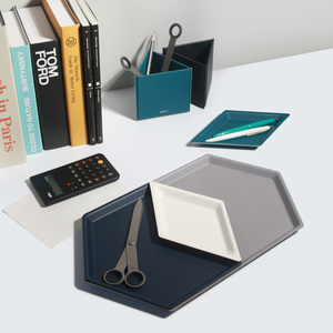 [FENICE] PUZZLE TRAY L (390x230x15mm) Bandeja de almacenamiento multifunción moderna para joyería y herramientas Uso en sala de estar y escritorio - Product Image 1