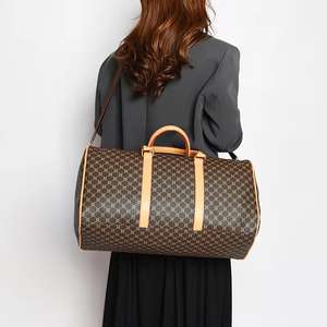 Factory Custom Logo <b>Men</b> Duffel <b>Bag</b> <b>Leather</b> <b>Weekend</b> Overnigh <b>Bag</b> Saco De Viagem De Couro <b>Leather</b> Duffle <b>Bag</b> - Product Image 6