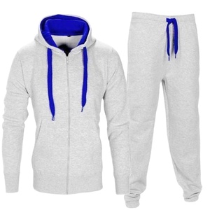 Logo personnalisé Costumes de sport à capuche Costumes de survêtement Tech Fleece Deux pièces Vente en gros Survêtement pour hommes Costumes de jogging durables - Product Image 1
