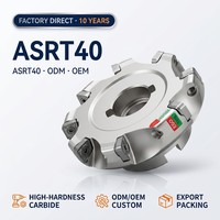 Disques de fraise en bout réglables à alimentation rapide CNC en gros ASRT40 ASRT50 INSERTWDNW120420 WDNW140520 OEM ODM disponible