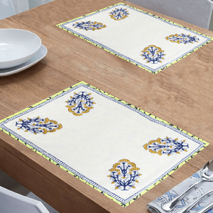 Livraison rapide 100% tapis de table en coton bio antidérapant facile à nettoyer tampons à vaisselle maison mariage personnalisé imprimé GOTS certifié - Product Image 6