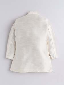 Sherwani Clásico de Diseñador para Niños, Traje Tradicional de Seda para Bodas y Fiestas, Estilo Cultural - Product Image 6