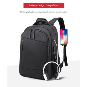 กระเป๋าเป้สะพายหลังสำหรับเดินทางกลางแจ้งมีซิปกระเป๋าใส่แล็ปท็อปแนวสปอร์ตทำจากโพลีเอสเตอร์ออกแบบโลโก้ได้ตามต้องการ - Product Image 5