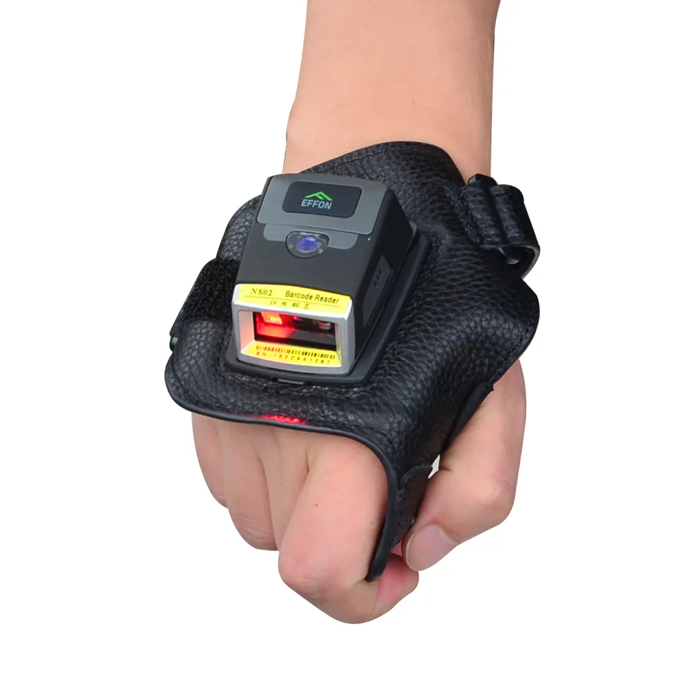 Bluetooth Finger Trigger Scanner Reader PS02 used for warehouse management