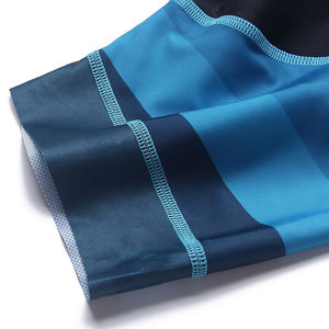 Pantalón corto de ciclismo negro para hombre con tira reflectante ProTeam MTB bicicleta ciclismo corto acolchado - Product Image 4