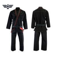 Uniforme d'arts martiaux Taekwondo en polyester/coton respirant 220g, prix de gros, fabrication OEM, design personnalisé, unisexe, nouveau modèle, prix abordable