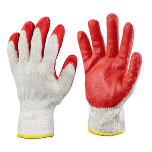 Gants de sécurité de protection durables en coton tricoté robuste avec style à la mode pour une utilisation en extérieur - Product Image 1