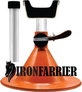 Soporte de herrador ajustable profesional con logotipo personalizado Producto deportivo y de entretenimiento negro - Product Image 6