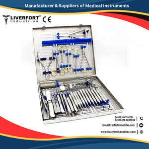 Ensemble périotome dentelé en titane bleu PT1 PT2, détartreur d'extraction atraumatique de dent d'implant dentaire en acier inoxydable allemand CE & ISO - Product Image 2