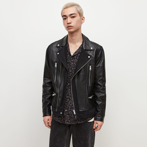 Por encargo su propio diseño cremallera frontal OEM ODM 2023 mejor diseño hombres chaqueta de cuero a la venta ahora - Product Image 1