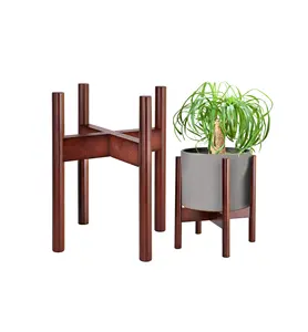 Soporte de madera para plantas, soporte para plantas de interior y exterior, 6 niveles, 7 macetas, maceta, soporte para macetas, estante de exhibición