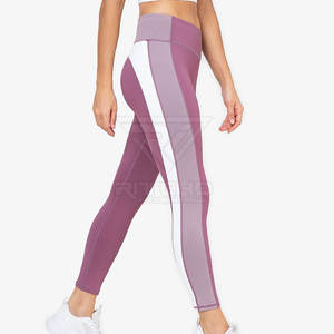 Leggings de yoga mi-longueur, dernière tendance, de haute qualité, 100% coton, séchage rapide, respirant, élastique, pantalon de sport - Product Image 2