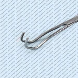 Abrazadera de anastomosis para atrauma Cooley-Derra de grado OR, abrazadera Vascular No aplastante de 27mm, 6,5 pulgadas para cirugía cardiovascular y torácica - Product Image 2