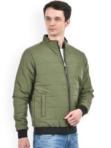 Chaqueta de bombardero acolchada cálida de invierno para hombre de alta calidad, abrigos con cremallera completa a prueba de viento, prendas de vestir, estilo Premium OEM ODM - Product Image 2