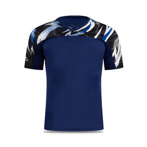 Camiseta de club de fútbol transpirable versión de ventilador uniforme deportivo con estampado de efecto para entrenamiento de fútbol - Product Image 5