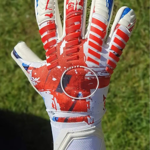 Gants de gardien de but de football personnalisés Gants de gardien de but professionnels de football en latex Gants de gardien de but de football antidérapants et résistants à l'usure - Product Image 5