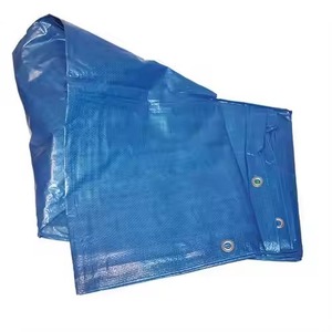 Tissu de bâche en PE de fabrication indienne imperméable de style uni pour les auvents de tentes d'événement et les couvertures d'ombre de fête - Product Image 1