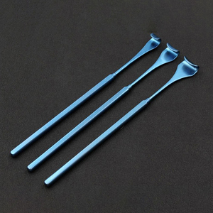 Retractor de tapa de ojo de acero inoxidable de 14cm de calidad fina, retractores Desmarres, juego de instrumentos de potencia Manual - Product Image 6