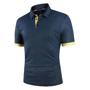 Printed Polo Shirt Best Quality Polyester / Cotton Custom OEM Color Short Sleeve Casual T-shirt Cotton Man Polo Shirts - Product Image 6