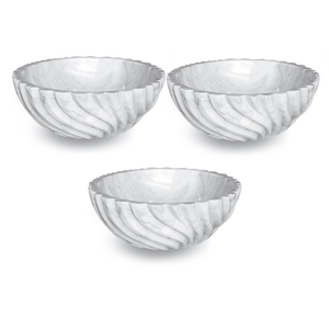 Lavabo exclusif en marbre au design moderne Lavabo en pierre de carrière Kurnas Surface polie Garantie d'un an pour la salle de bain - Product Image 3