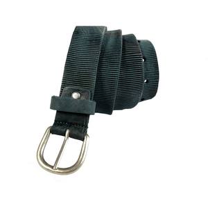 100% artesanías italianas hombre cinturón de cuero genuino 35 mm de ancho mano arrugada corte crudo dentado cinturones de diferentes colores - Product Image 2