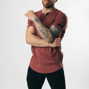 Chemise de gymnastique à séchage rapide pour hommes taille américaine tissu de jersey respirant uni pour Polo T-Shirt avec impression personnalisée Sport Golf Activewear - Product Image 4