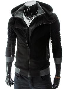 เสื้อมีฮู้ดสำหรับผู้ชายผ้าโพลีเอสเตอร์สำหรับใส่วิ่งออกกำลังกายฟิตเนส - Product Image 2