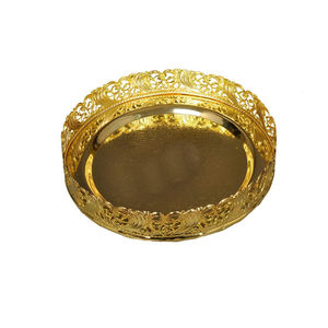 Plateau à chocolat arabe fait à la main Top vente et plaqué or de haute qualité - Product Image 1