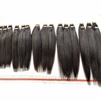 Extensions de cheveux naturels Remy vierges cambodgiens de qualité supérieure, alignées sur la cuticule, invisibles, sans couture, à double trame, micro-liens, douces